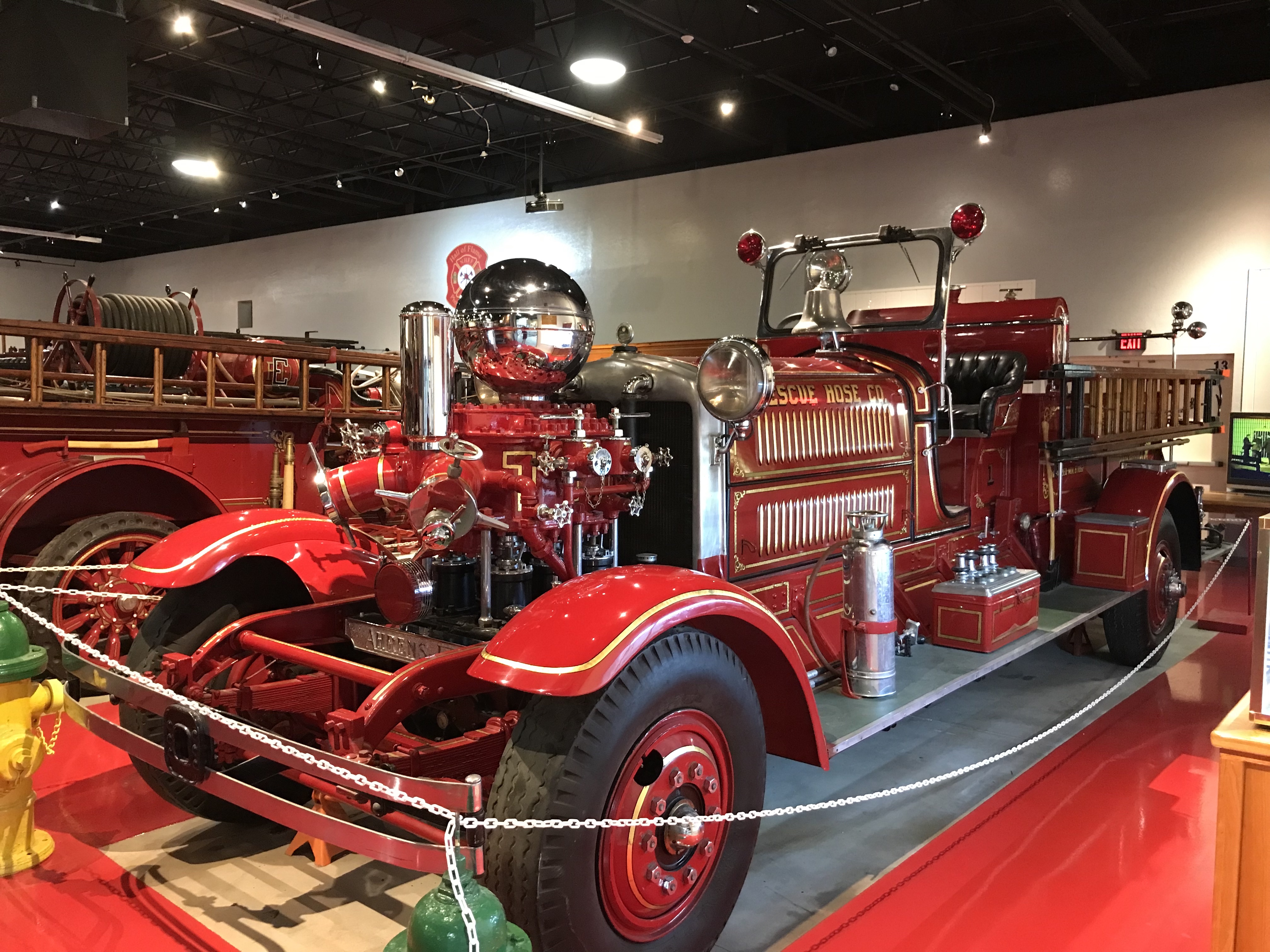 Hall of Flames Fire Truck